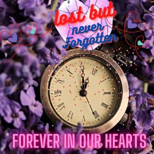 A moment of silence for all those lost to suicide, they will forever be in our hearts.  Lost but never forgotten